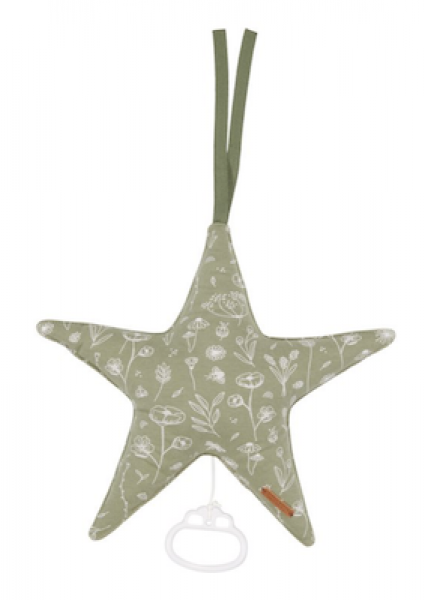 Stern Spieluhr, Wild Flowers Olive Stern Spieluhr, Wild Flowers Olive